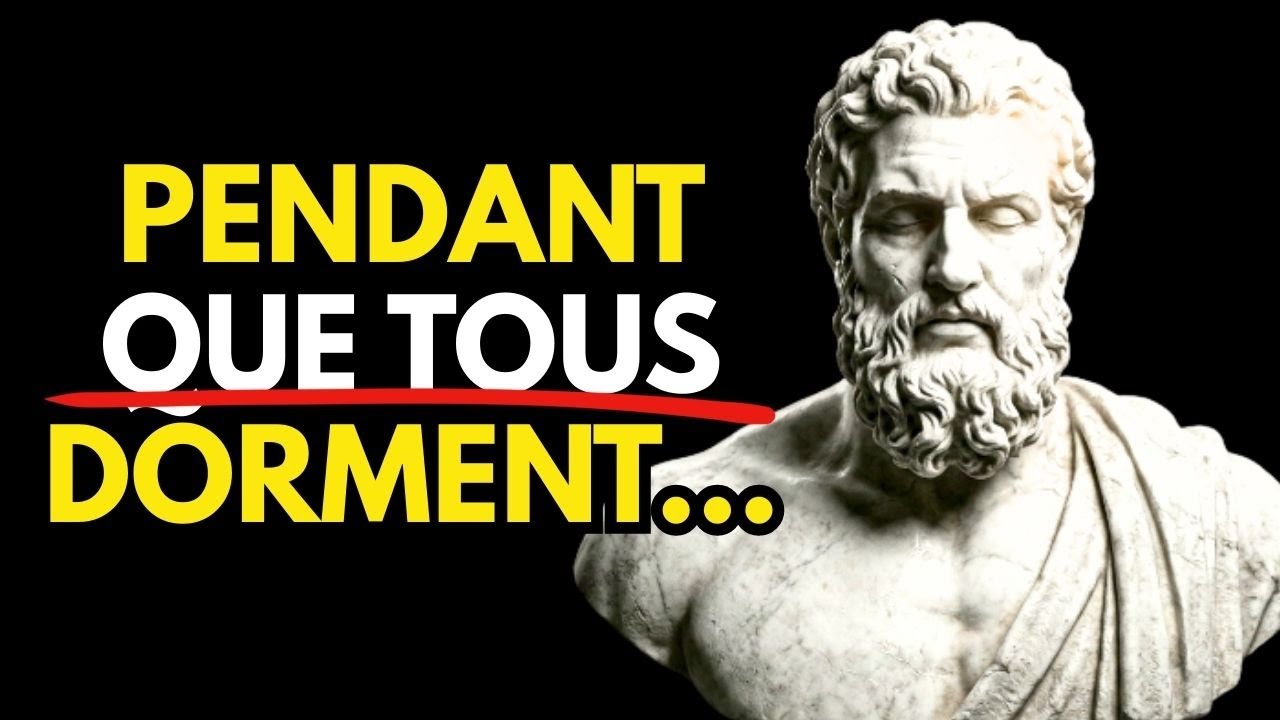 Réveille-toi, DOMINE tes pensées et gagne la journée avant 7h du matin | Stoïcisme