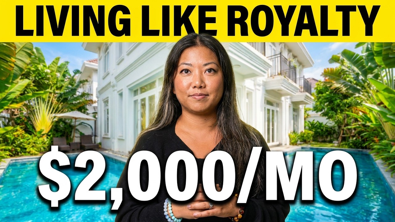 Living Like Royalty in DA NANG for $2000 MONTH! ($800 House, Family of 4)