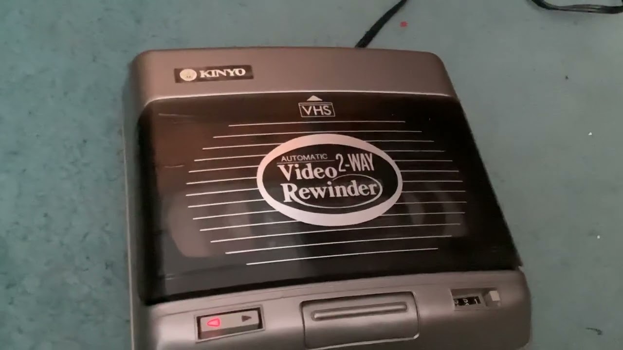 Rewinding VHS Tape 