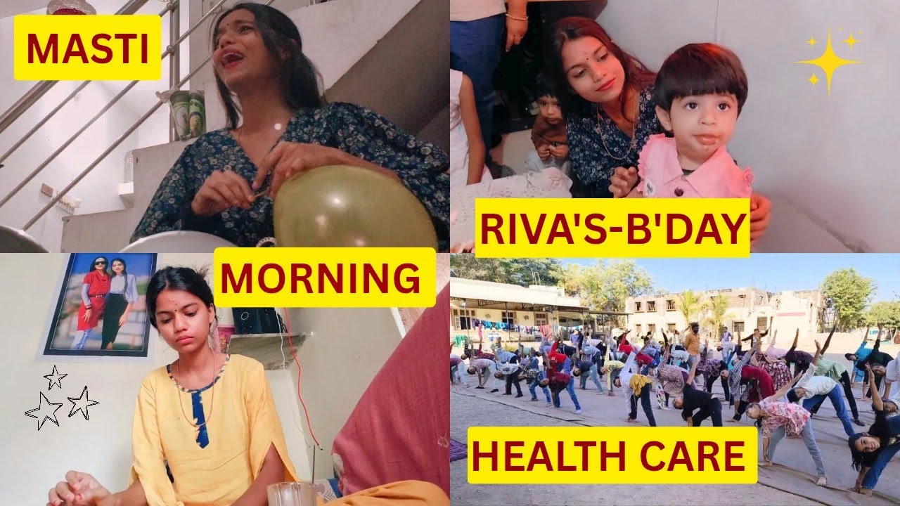 Riva’s Birthday 🎂 Full Masti | Next Day Breakfast & School Vibes | Real Talk Vlog