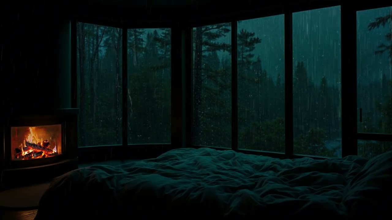Soothing Rain and Piano Sounds in the Forest 🌳 | Relax Your Mind & Sleep Well