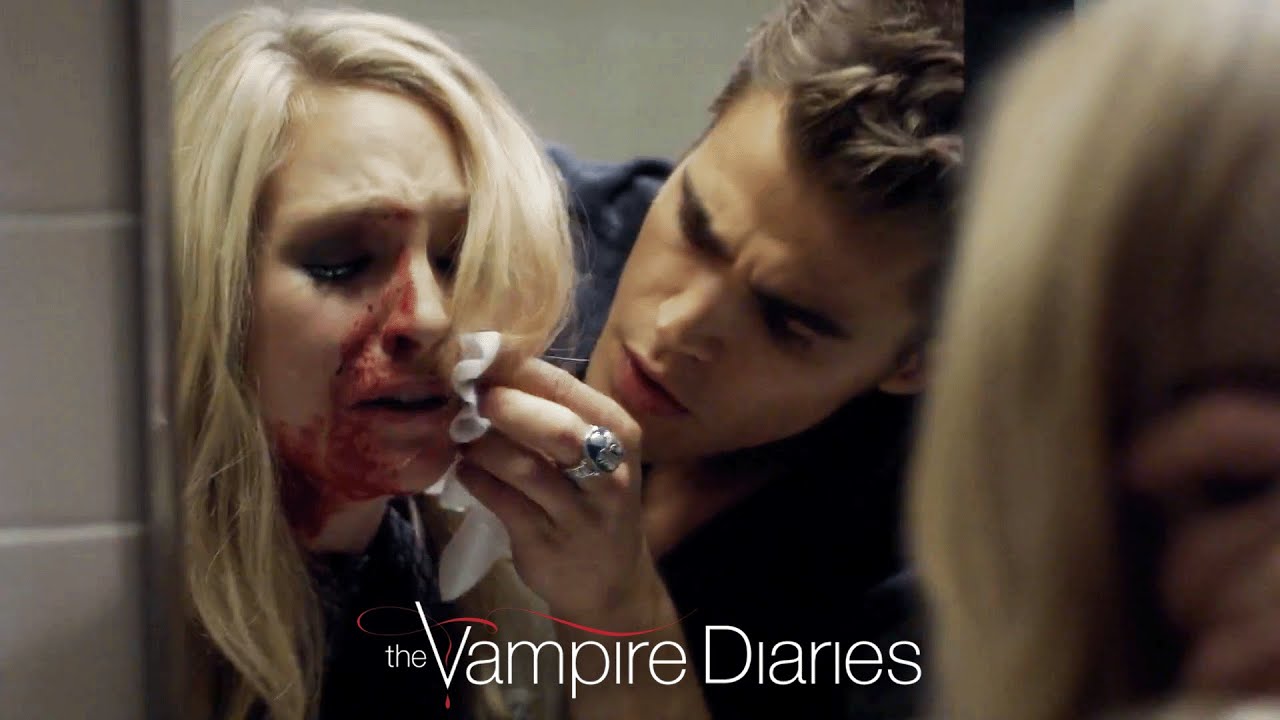 Stefan Talks Caroline Through a Mental Breakdown | The Vampire Diaries