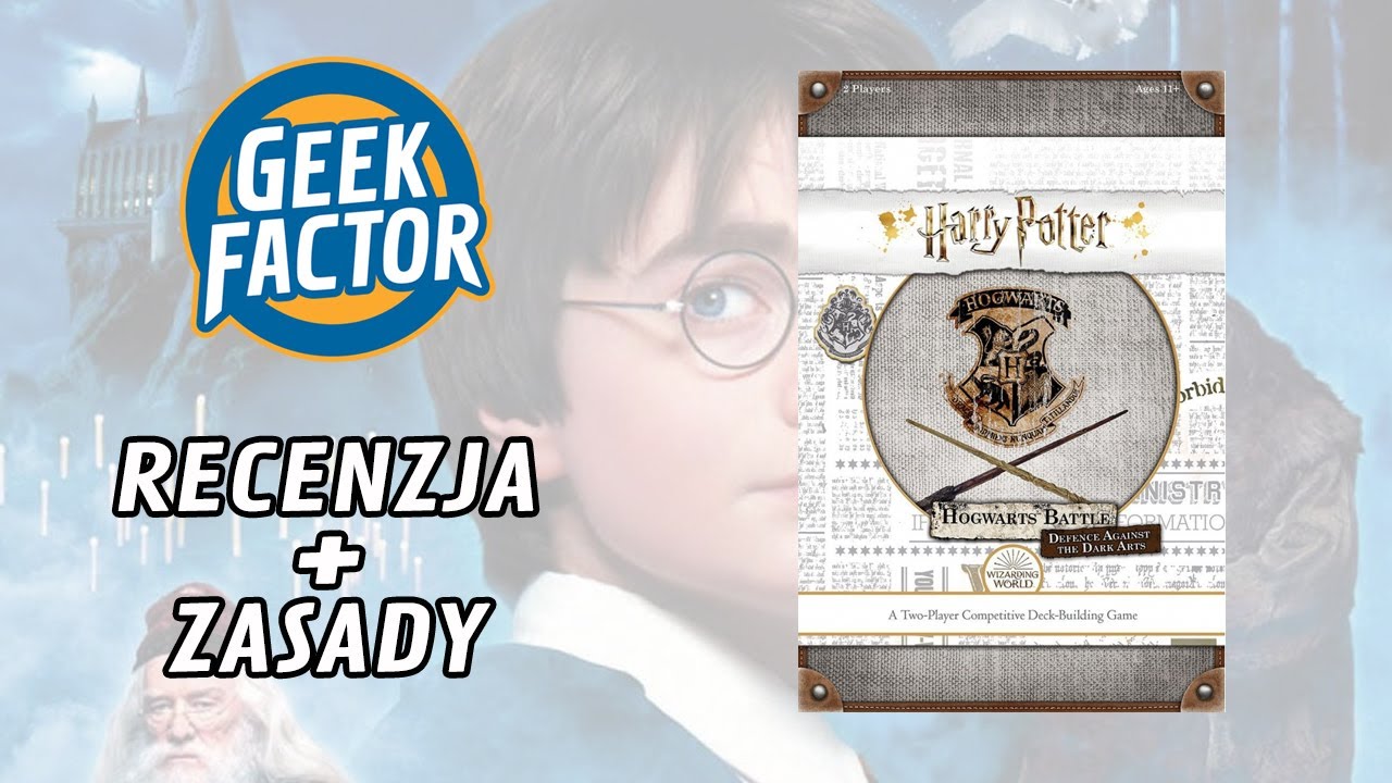 HARRY POTTER: HOGWARTS BATTLE - OBRONA PRZED CZARNĄ MAGIĄ -  Recenzja i Zasady