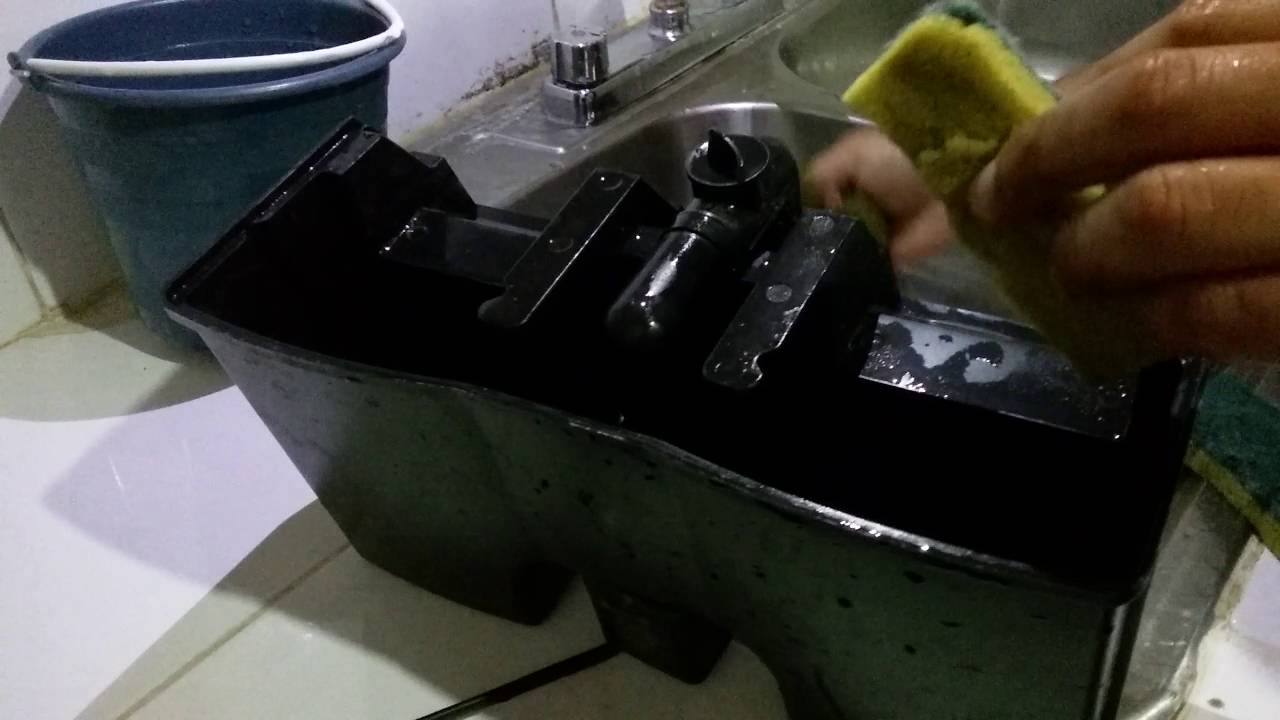 Como dar mantenimiento al filtro cascada.