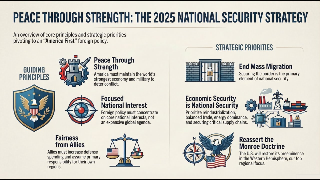America First - National Security Strategy 2025