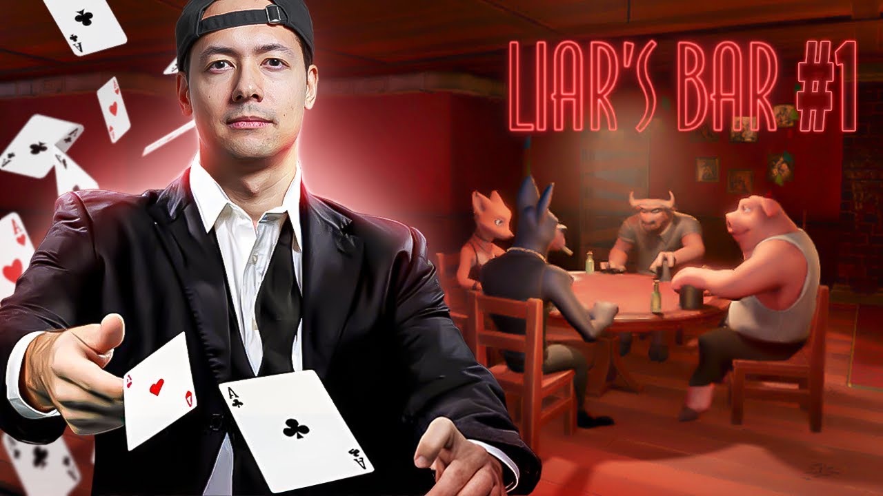 LA TABLE DES PIRES MENTEURS ! ► LIAR'S BAR #1