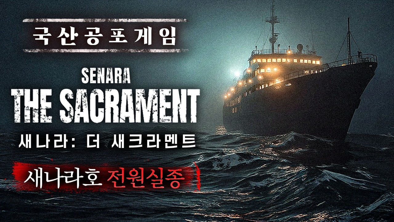혼자 살아남아야 한다… 사이비 집단에게 붙잡혔다 (국산 공포게임 : 새내라 새크라멘트)