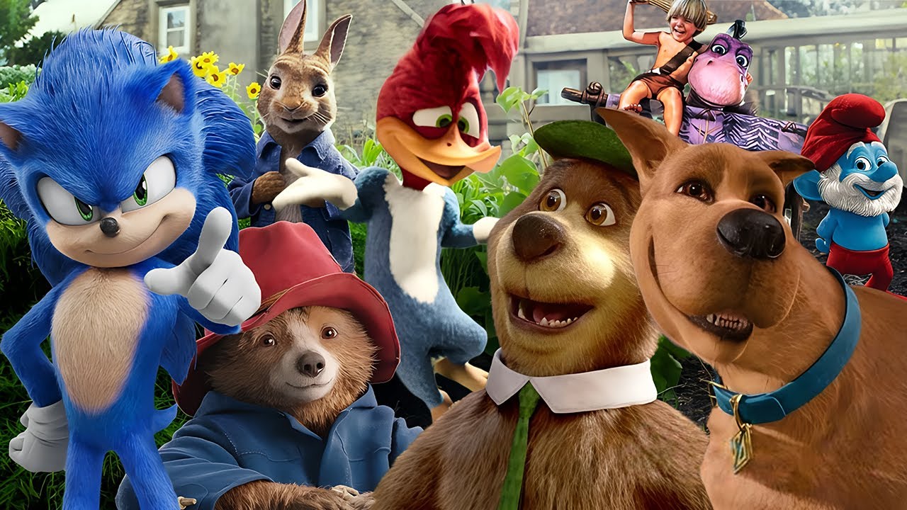 MARATONA ADAPTAÇÕES em LIVE ACTION e FILMES com PERSONAGENS em CGI | Parte 1