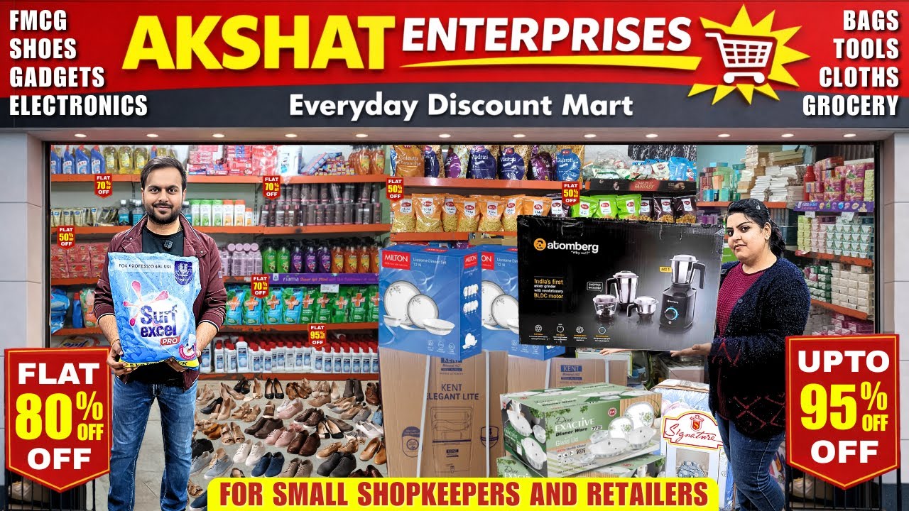 Ek Special Sale Akshat Enterprises | FMCG Electronics Shoes RO Mixer Grinder kitchen accessories