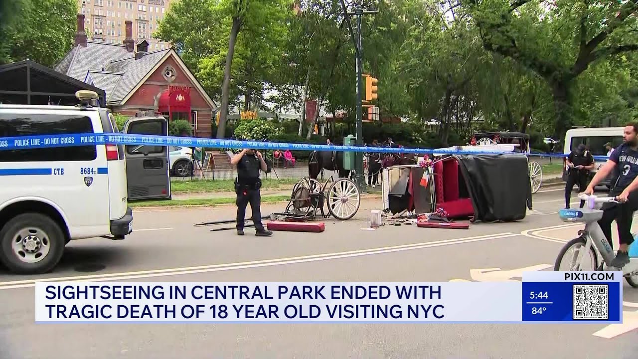 Teen who died in horse carriage incident was sightseeing with family