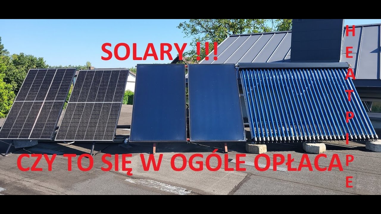 Czy warto mieć kolektory słoneczne