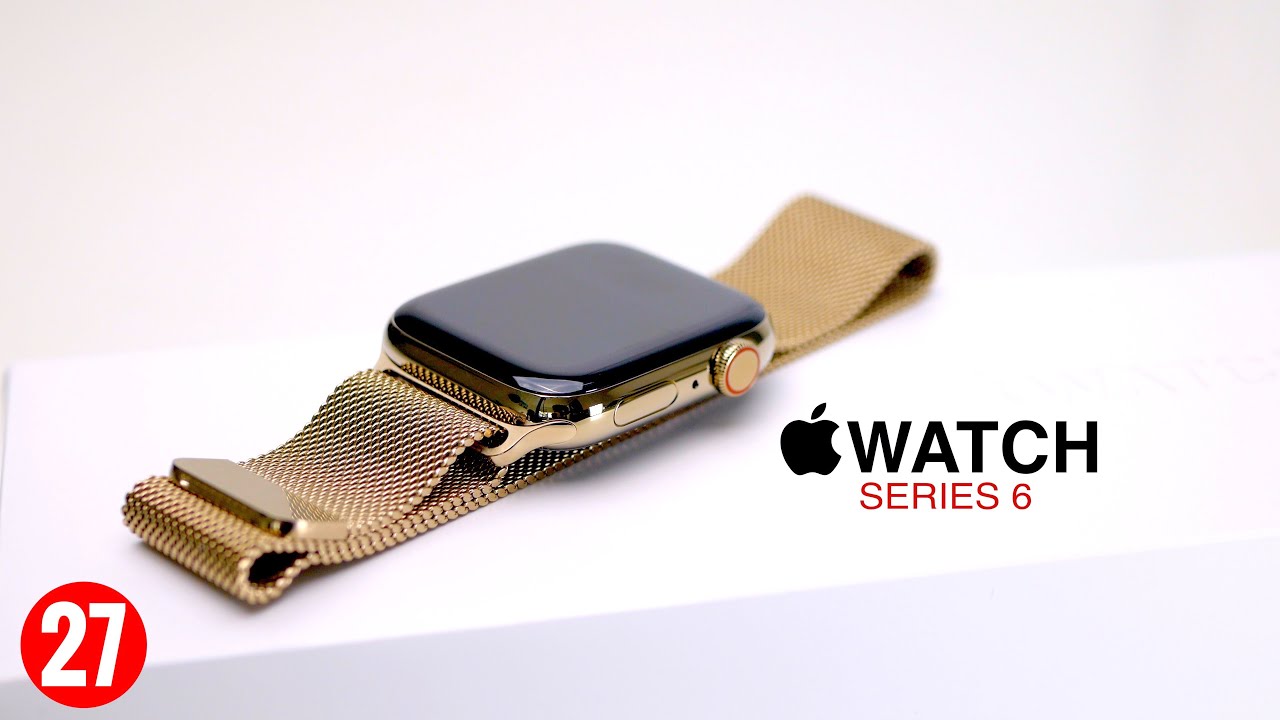 Perfekt, bis das passierte I Apple Watch Series 6 Review I 4K Edelstahl Gold 44mm I Leon 27 Deutsch