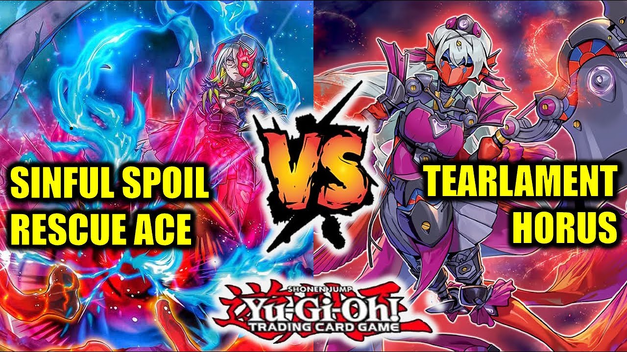 TEARLAMENT VS RESCUE ACE MATCH Yu-Gi-Oh!