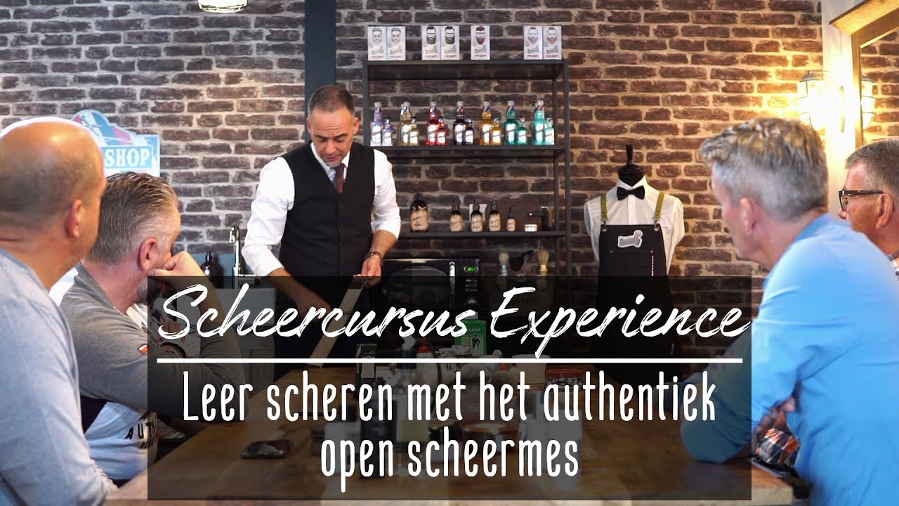 Scheercursus Experience het open scheermes | Scheersalon.nl