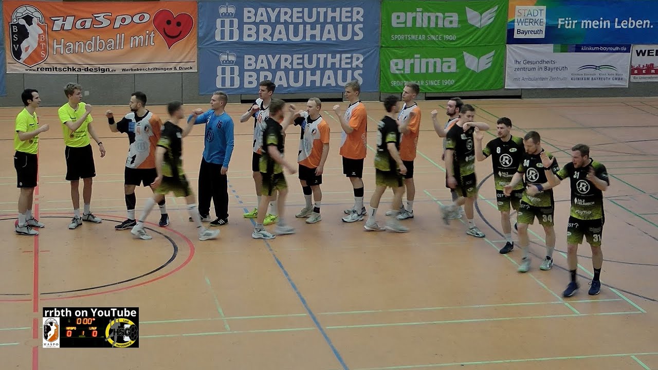 HaSpo Bayreuth – HSG Lauf/Heroldsberg, 1.Halbzeit (2025-04-05, Regionalliga Bayern)