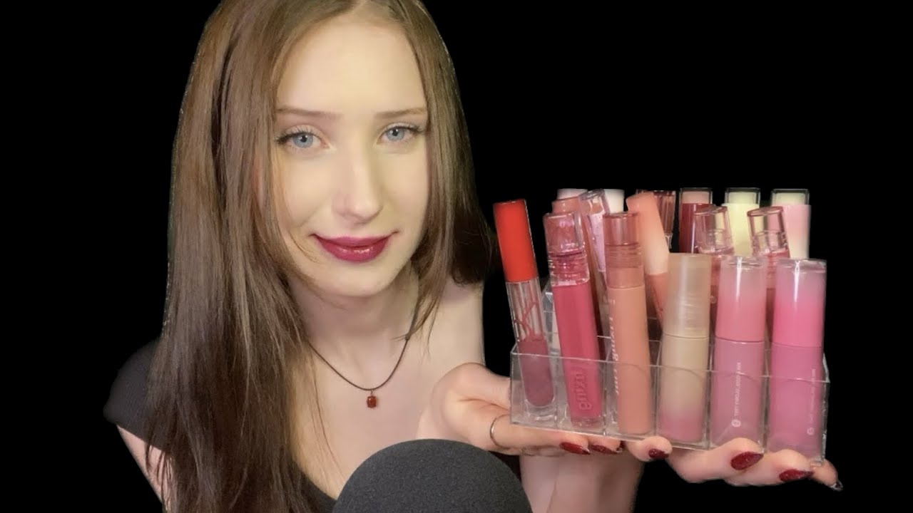 ASMR | Lip Tint Collection Try-on ✧˖° (24 shades!)