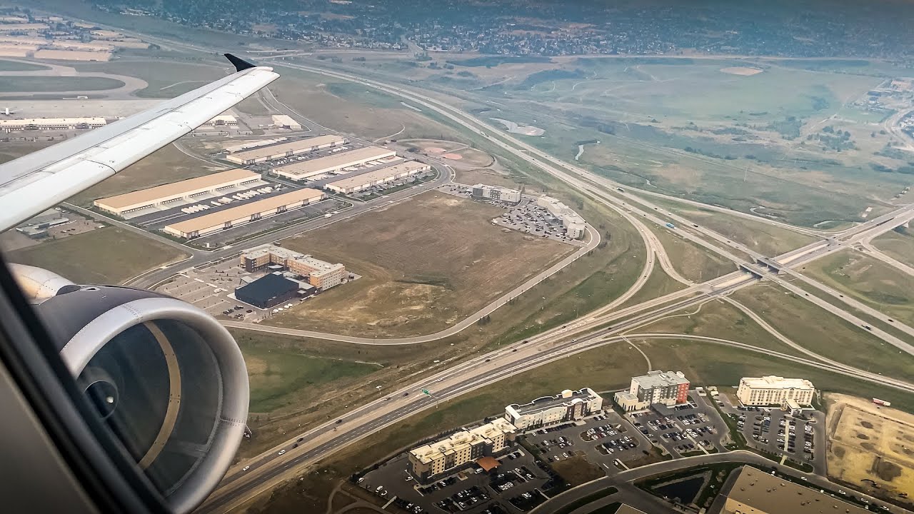 INTENSE ENGINE BUZZ! Air Canada A321-200 Takeoff from Calgary