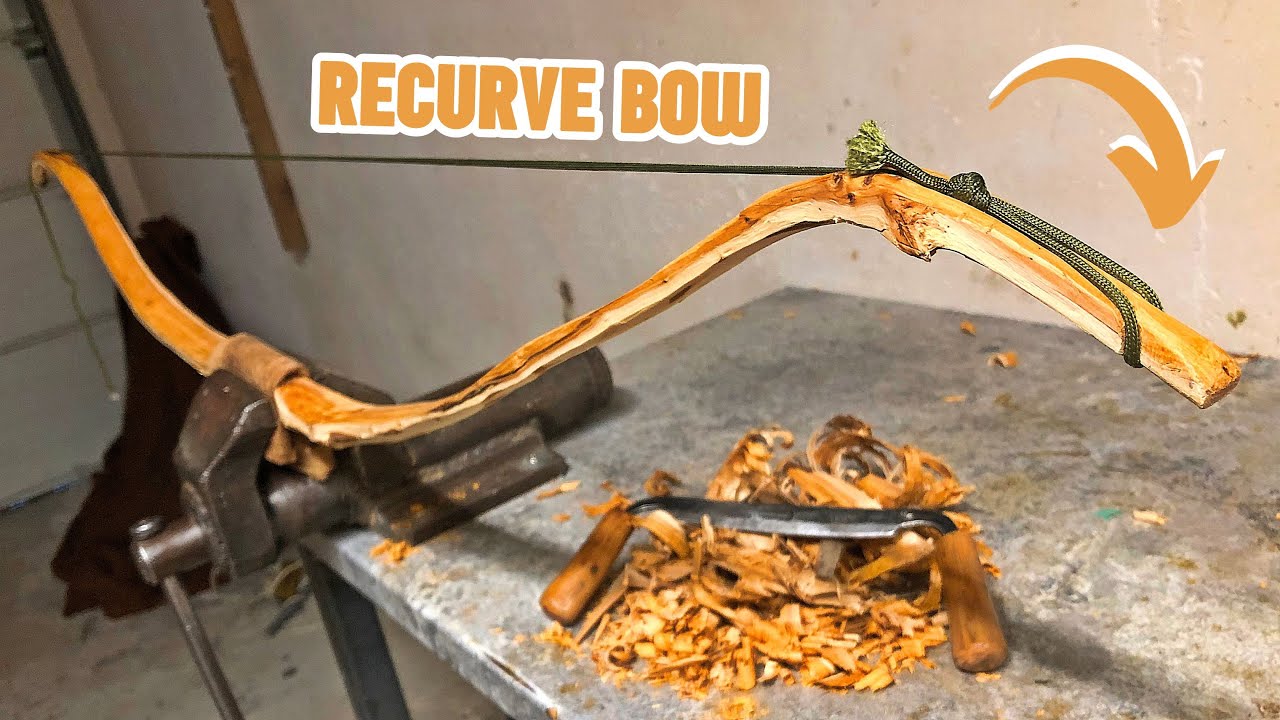 Quick Recurve Bow Build - Woodworking Projects