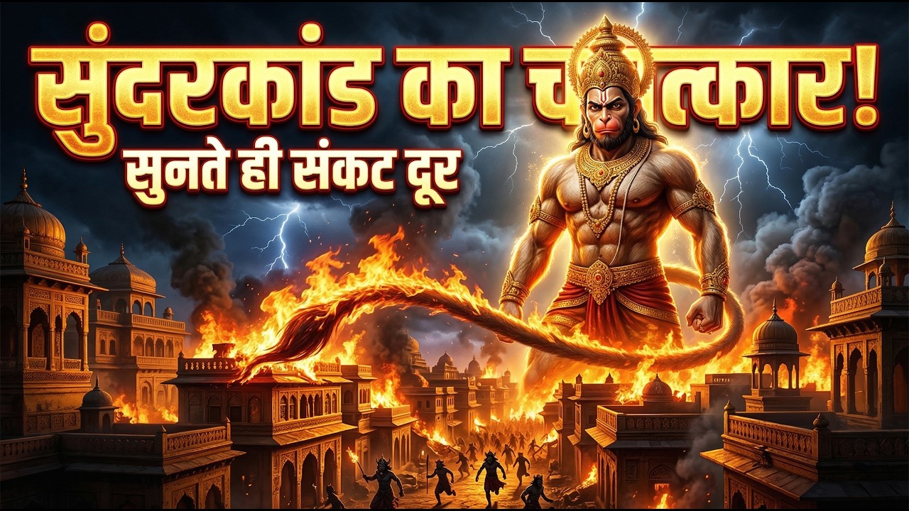 सुंदरकांड पाठ | Hanuman Ji Powerful Sundarkand | सुनते ही संकट दूर | Ram Bhajan #sundarkand