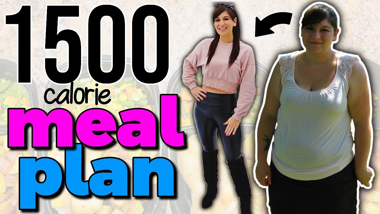 My 1500 Calorie Fat Loss Meal Plan (-130lbs)