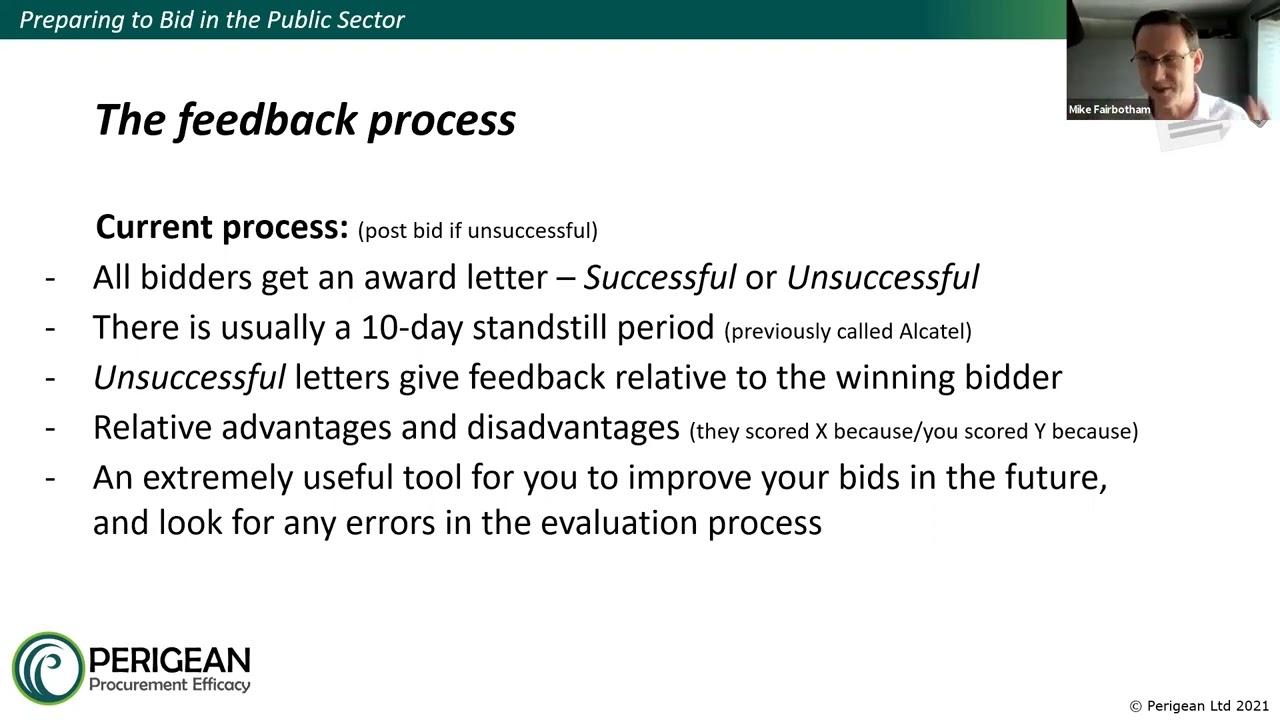 The feedback process