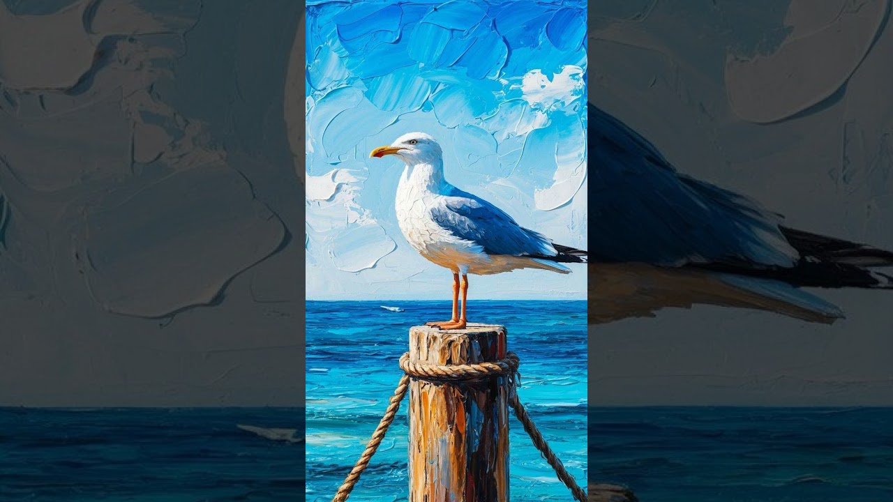 A bird in the sky