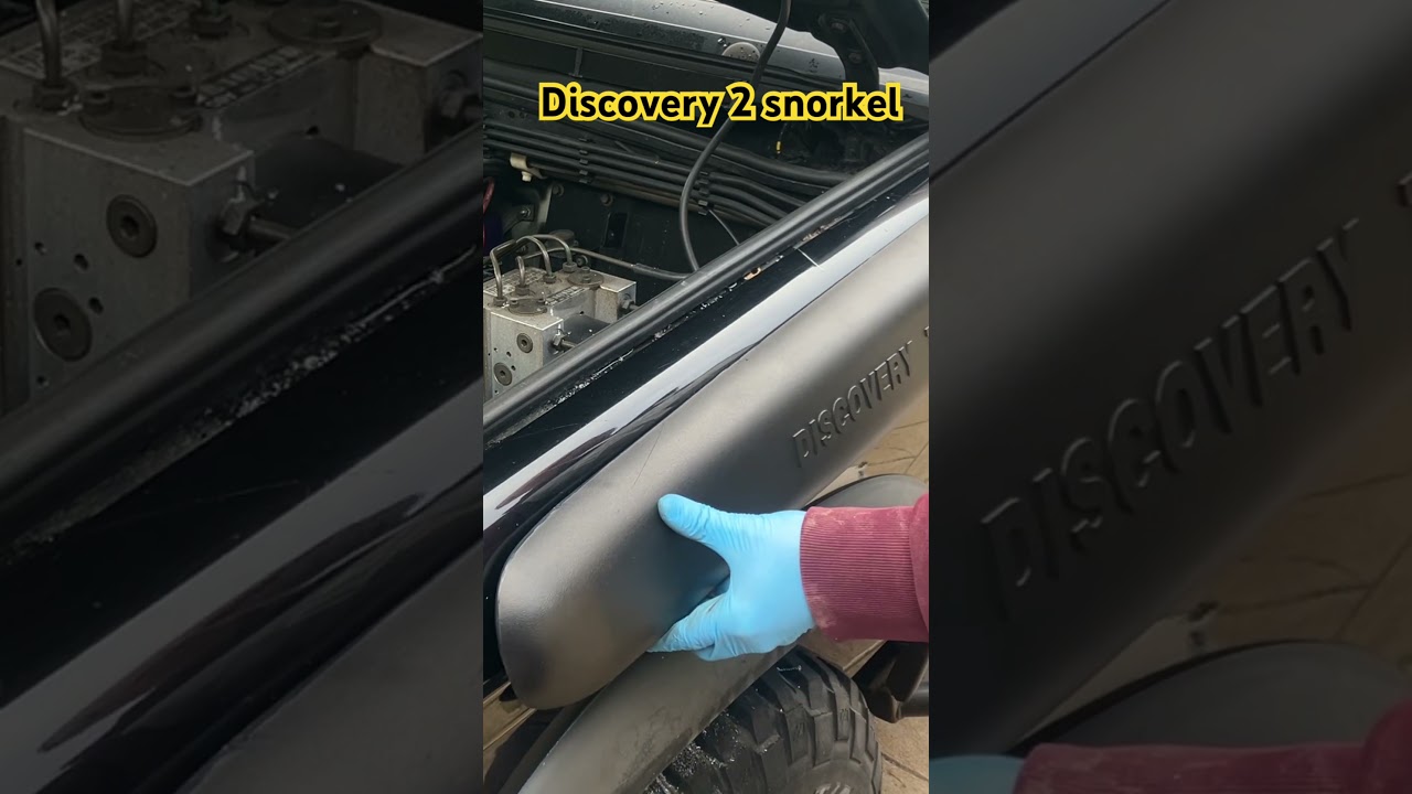 Discovery 2 getting a new snorkel #landroverdiscovery2 #mechanic #landroverdiscovery #landrover