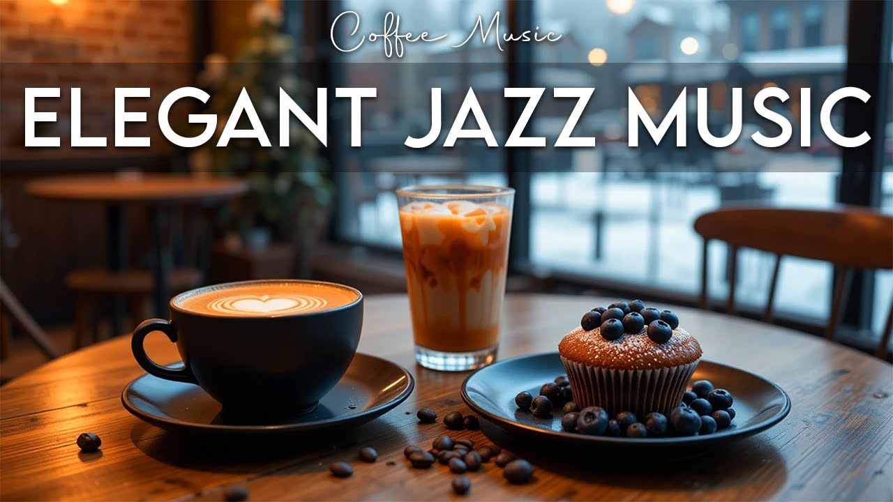 Elegant Jazz Music ☀️ Soft Bossa Nova Coffee for Peaceful Work, Study and Positive Daily Energy