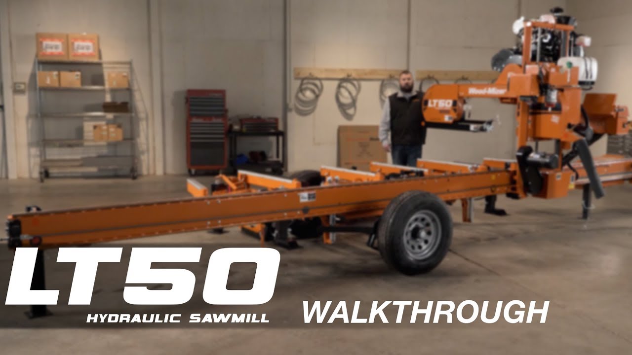 LT50 Hydraulic Portable Sawmill Walkthrough | Wood-Mizer