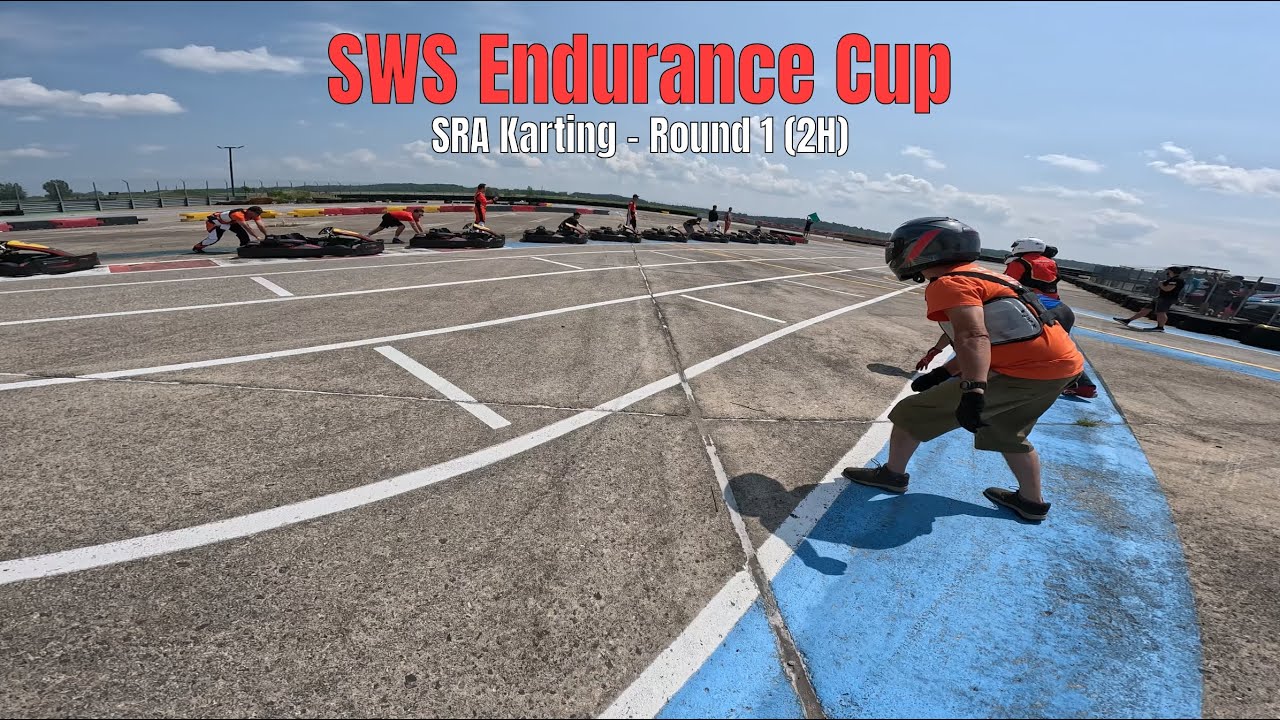 The most hectic first 2 laps I've ever had! - SWS Endurance Cup Round 1 (2H) SRA Karting