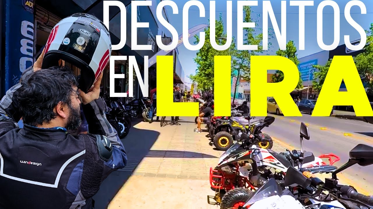 CALLE LIRA en SANTIAGO 🇨🇱 Un Recorrido por La Calle de las Motos en Chile [48✨T3]