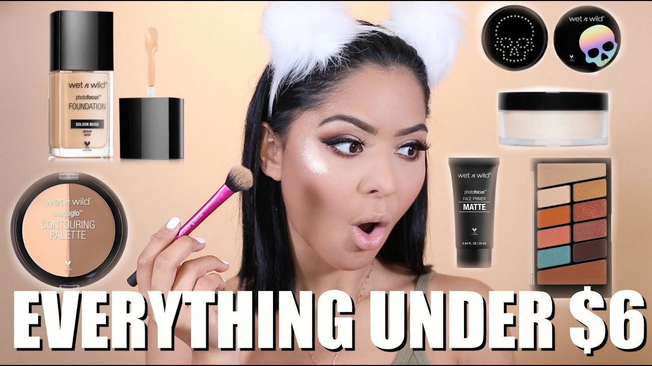 FULL FACE OF WET N WILD | MAKEUP UNDER $6