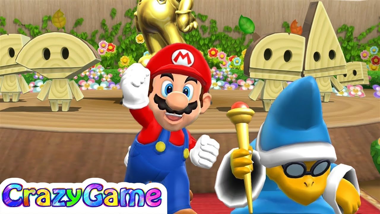Mario Party 9 Step It Up - Mario v Kamek Player Master Difficult |Crazygaminghub