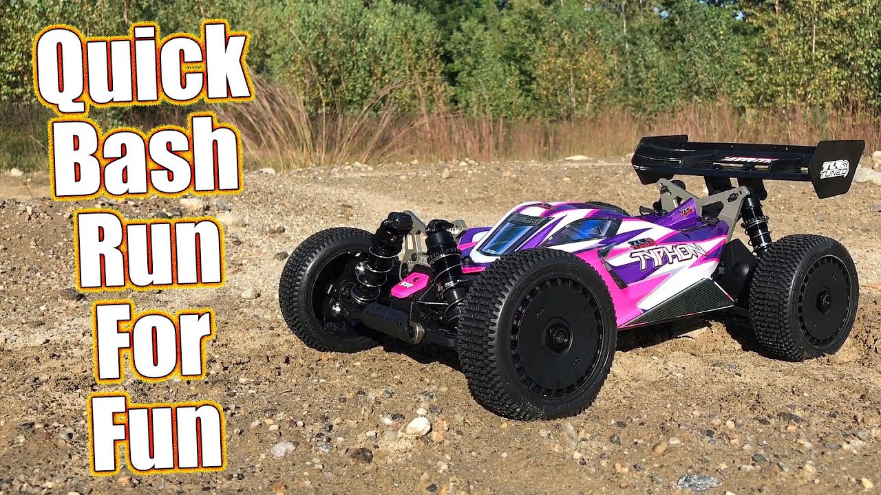 Impressive E-Buggy! Arrma TLR Tuned Typhon RC Car Quick Bash Run | RC Driver