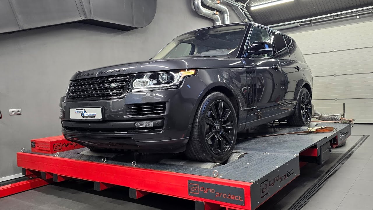 Range Rover Vogue 3.0D L405 tuning, strojenie, poprawa fabrycznego zadymoenia i inne