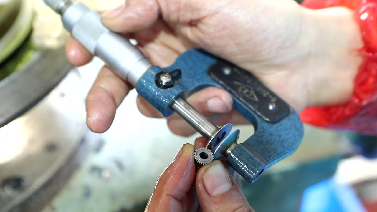 Small module precision gear processing