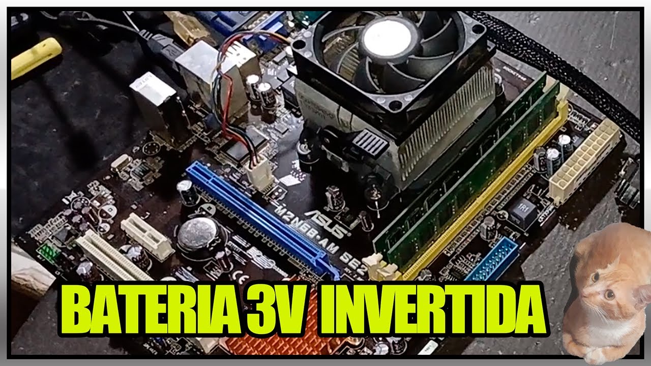 Coloquei a BATERIA 3V CR2032 Errada  ! | Pode danificar a Placa | E se Remover  com PC Ligado