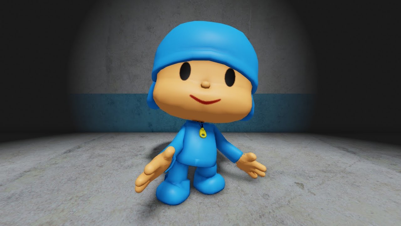 RUN FROM POCOYO! (OBBY) ROBLOX