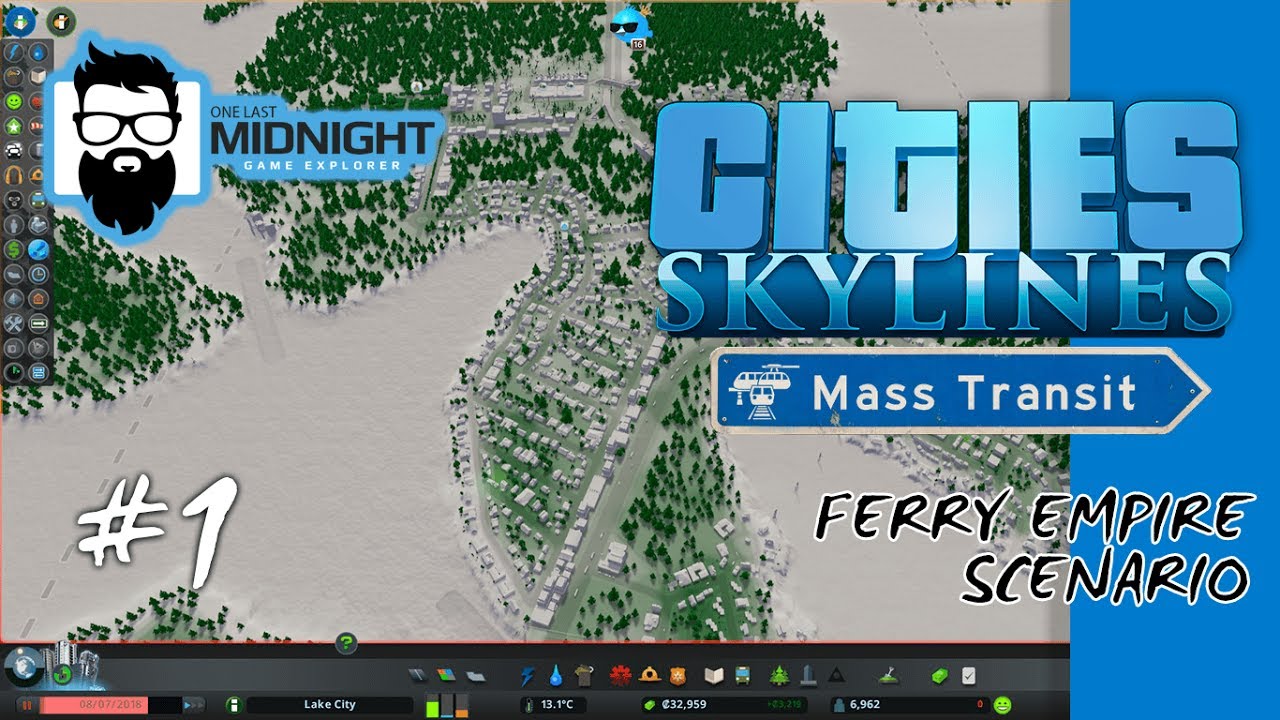 Cities: Skylines - Mass Transit Gameplay - STARTING OUT - PART 1 - Cities: Skylines Lets Play
