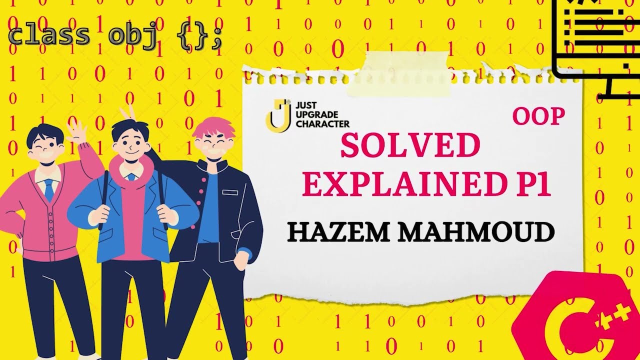 OOP: Solved & Explained  PART 1 | مراجعة سريعة بأسئلة محلولة 💻