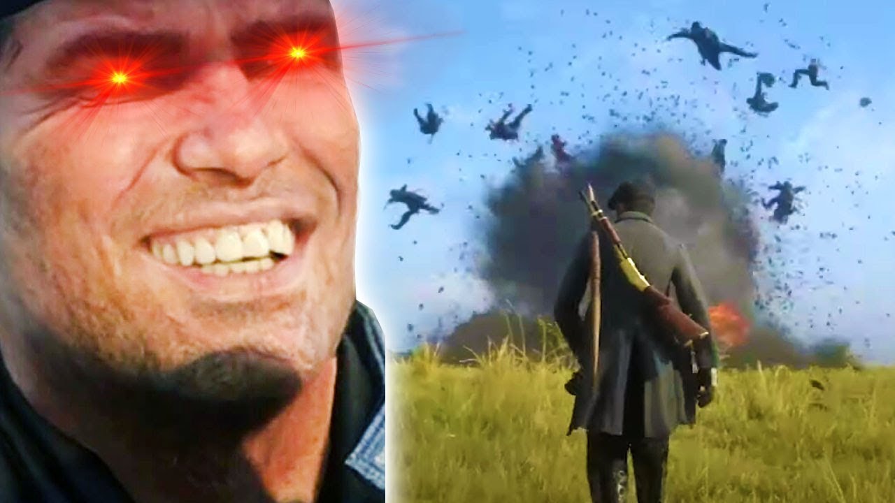 Red Dead Redemption 2 Fails, Funny Moments & Glorious Explosions [RDO]