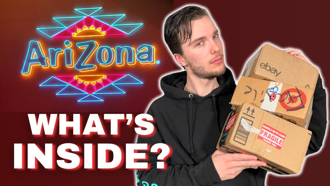 Unboxing AriZona Bottles You Never Seen Before
