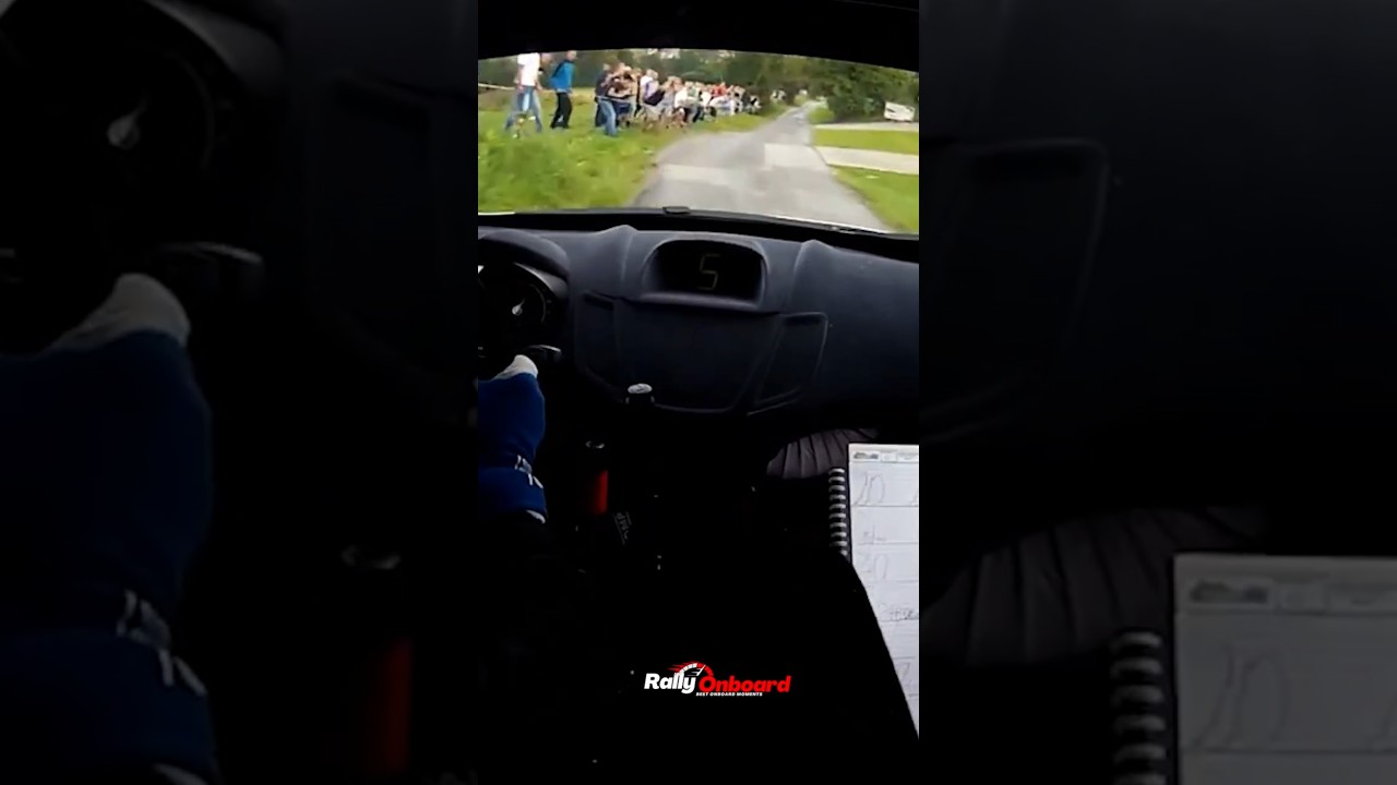 Odpuść Jacek ! Kierowca trochę wystraszył swojego pilota na Rajdzie Wisły  #shorts #rally