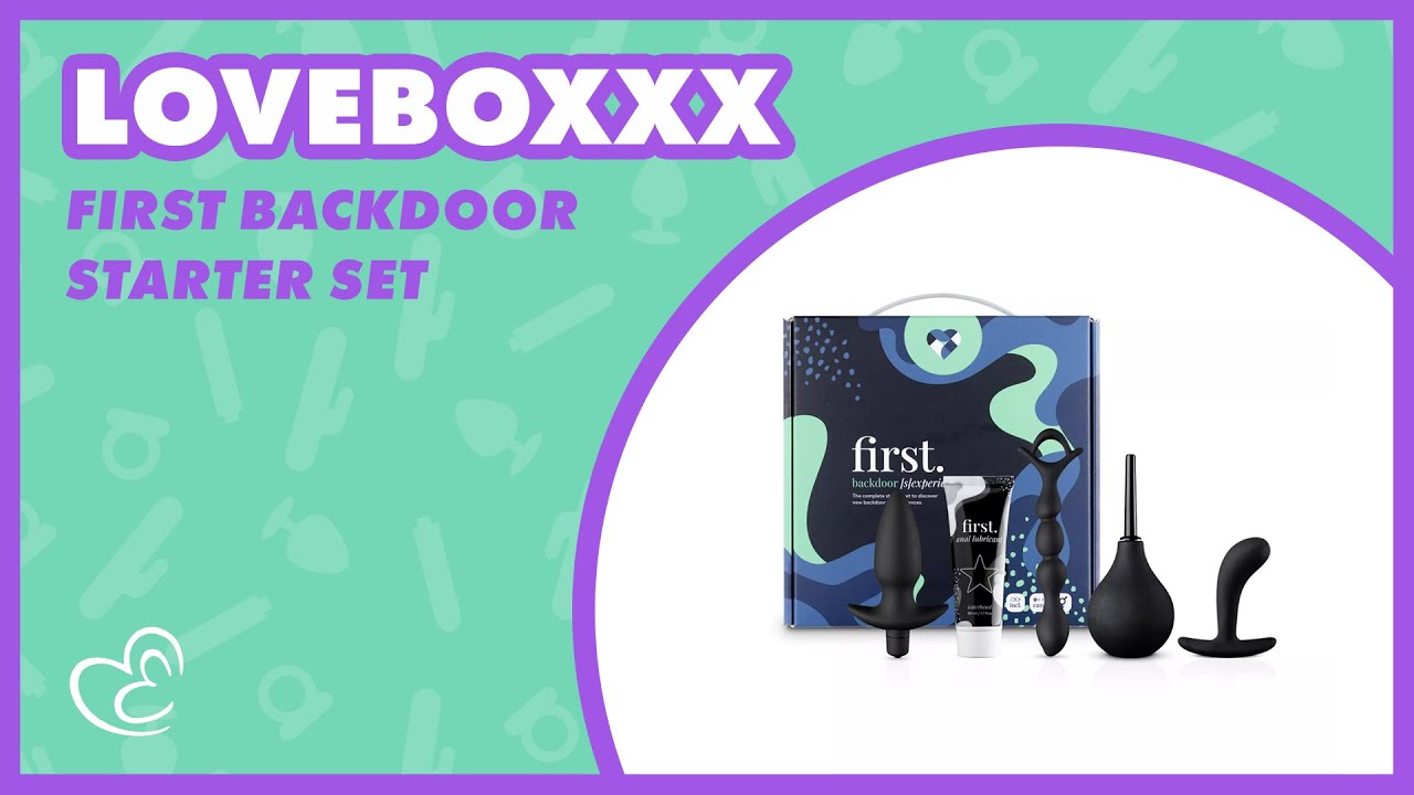 First Backdoor (S)Experience Starter Set Review 🍑✨ 💗 EasyToys