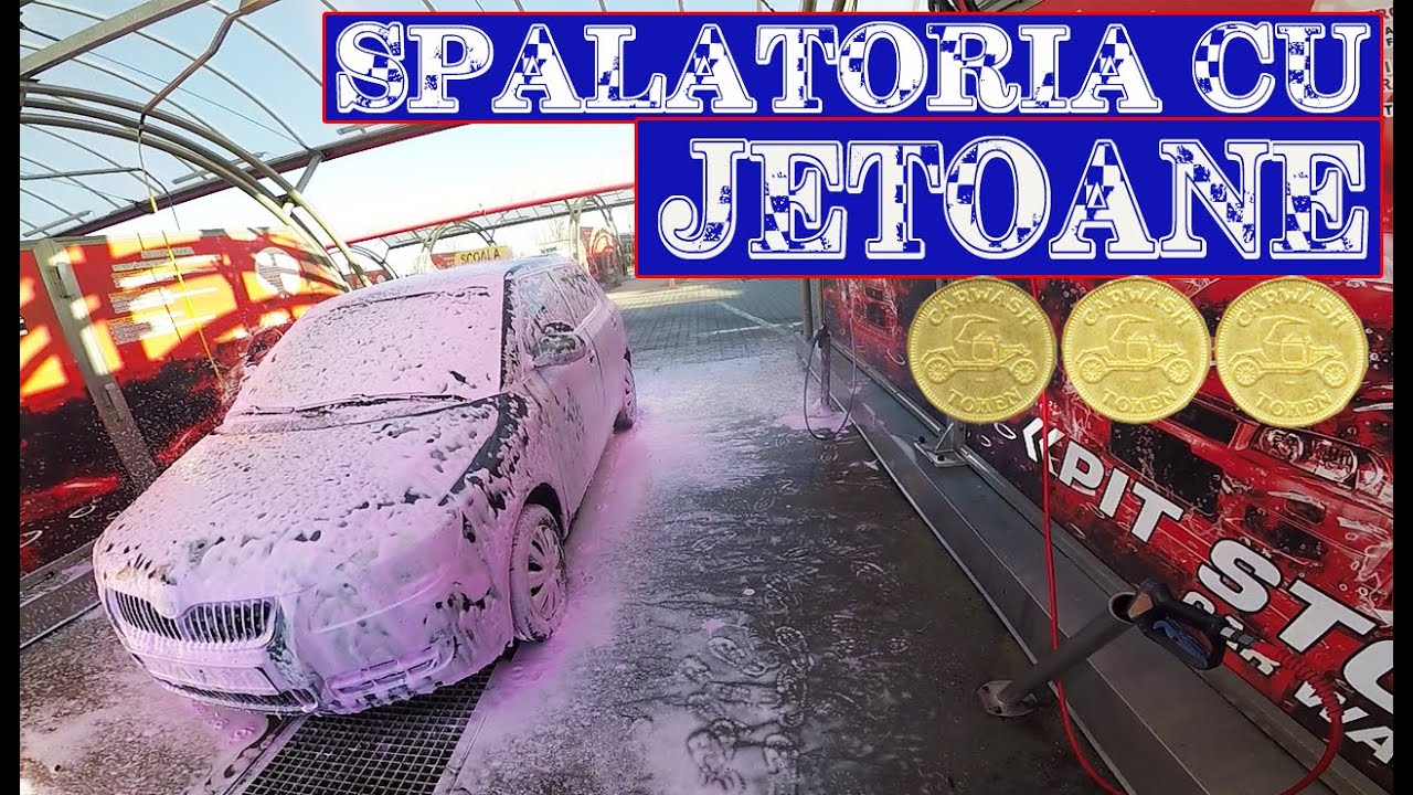 Spalatoria cu jetoane. Scoala de soferi. Instructor auto.