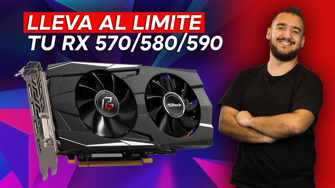 Mega Tutorial: Asrock Phantom Gaming Optimizacion #Undervolt y #Overclock RX 570 580 590