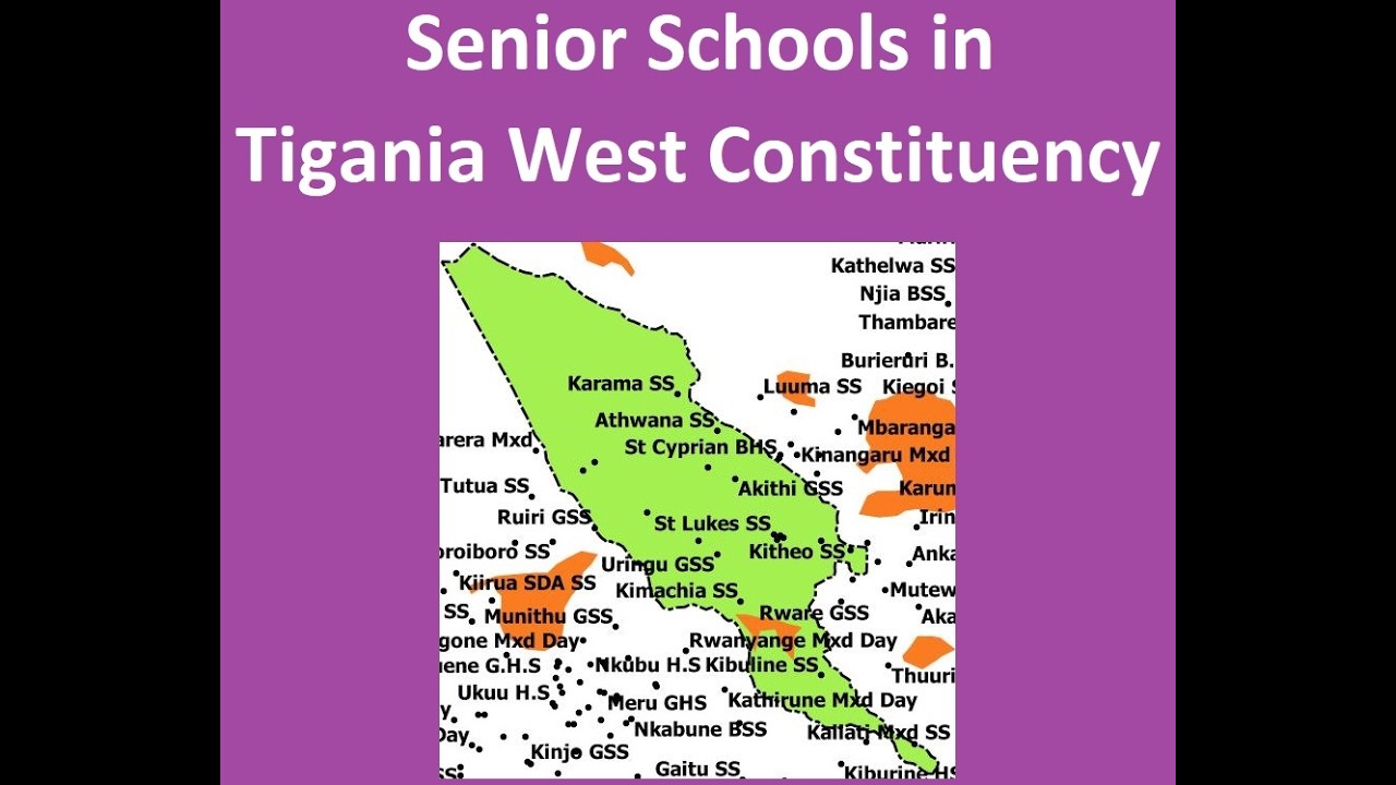 18 Senior Schools in Tigania West [Constituency]