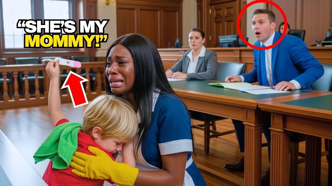 Maid Accused By Billionaire Went To Court Without Lawyer — Until His Own Son Revealed The Truth