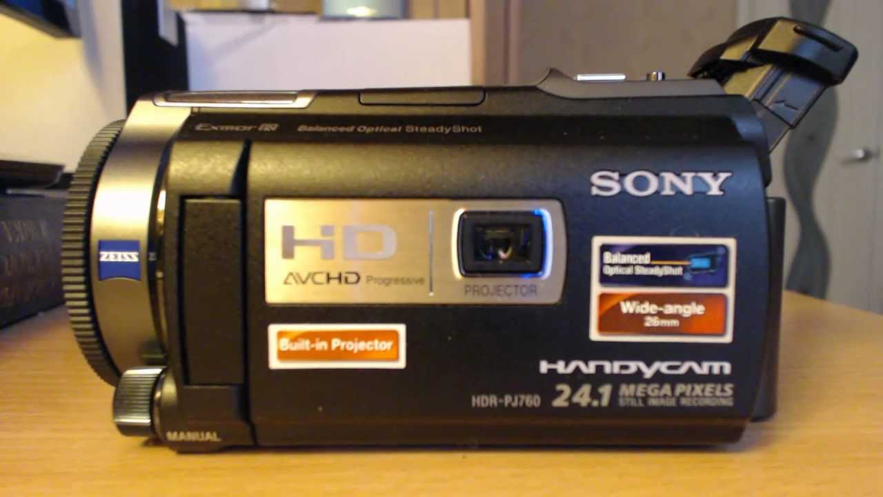 Любительский Обзор видеокамеры Sony HDR-PJ760E