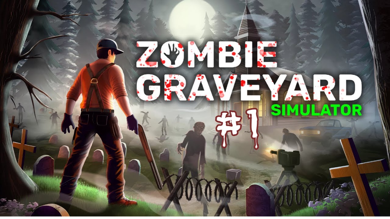 ÖLÜLERİ ÖLÜLERDEN KORUYORUM! | ZOMBIE GRAVEYARD SIMULATOR | #1